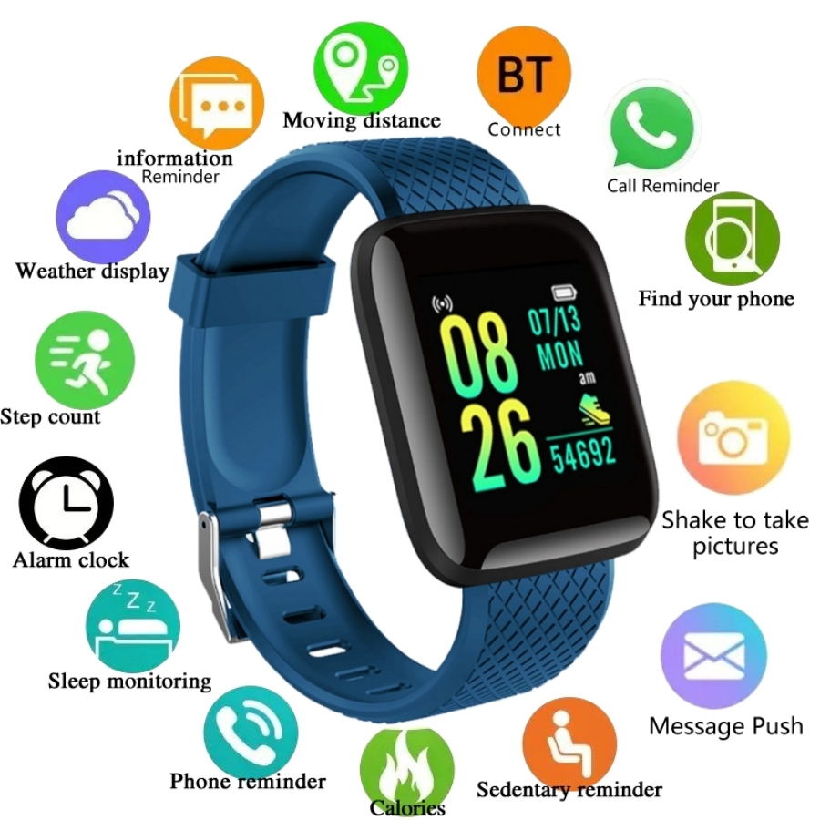 Musical Instrument Jewelry - Sport Smartwatch Fitness Bracelet Music Control