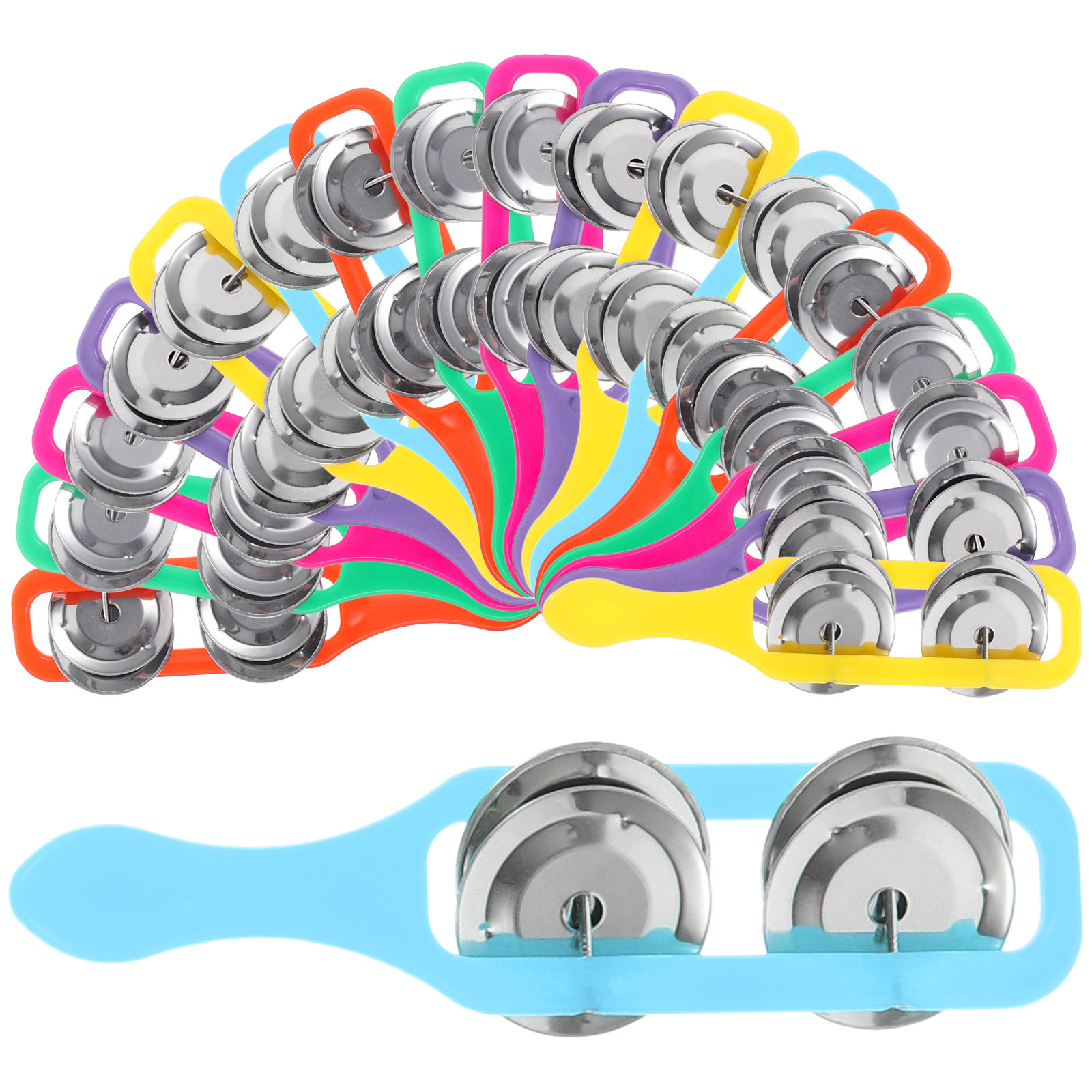 Musical Instrument You Shake - 18Pcs Hand Bell Shaking Percussion Instrument