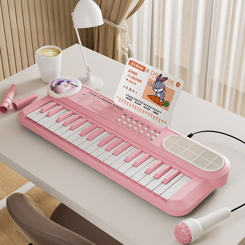 Musical Instrument Project - 37 Keys Kids Electronic Piano Keyboard