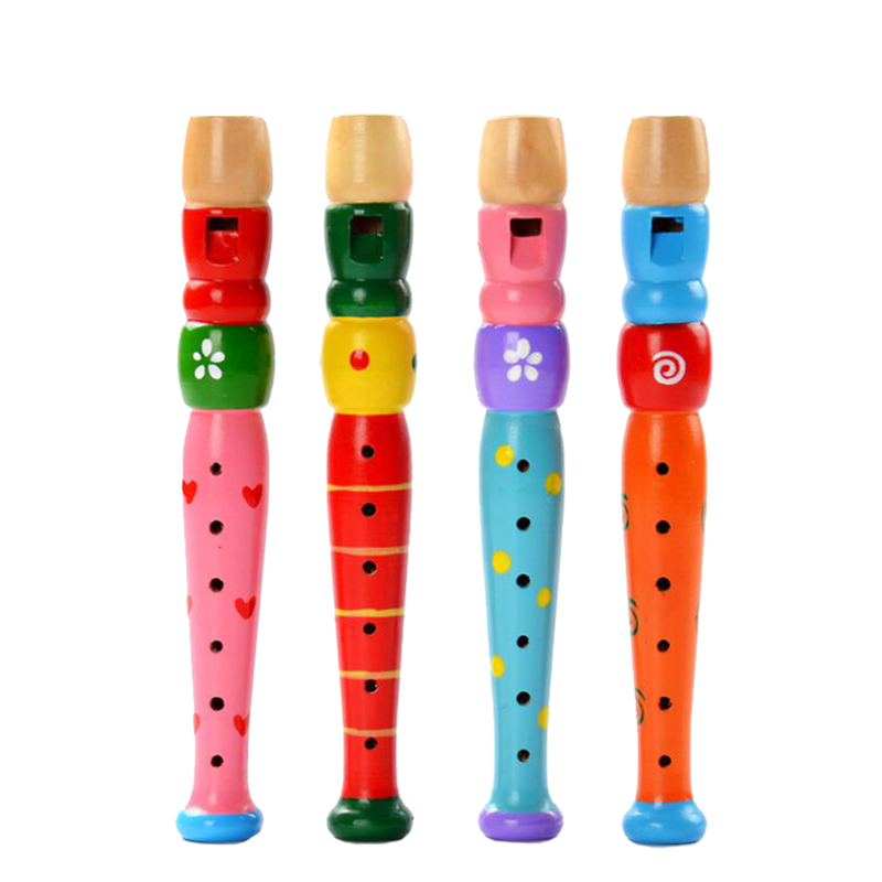 Nóng Bằng Gỗ Nhiều Màu Sắc Sáo - đánh giá và giá Musical Instrument Project