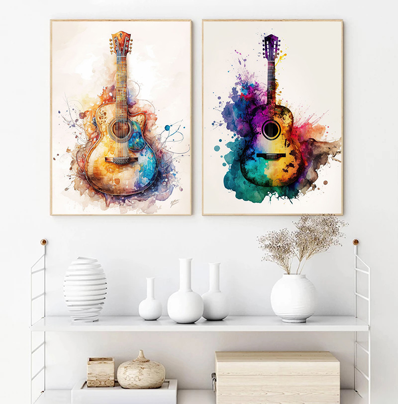Music Instrument Guitar Waterc - đánh giá và giá Picture Of Musical Instrument