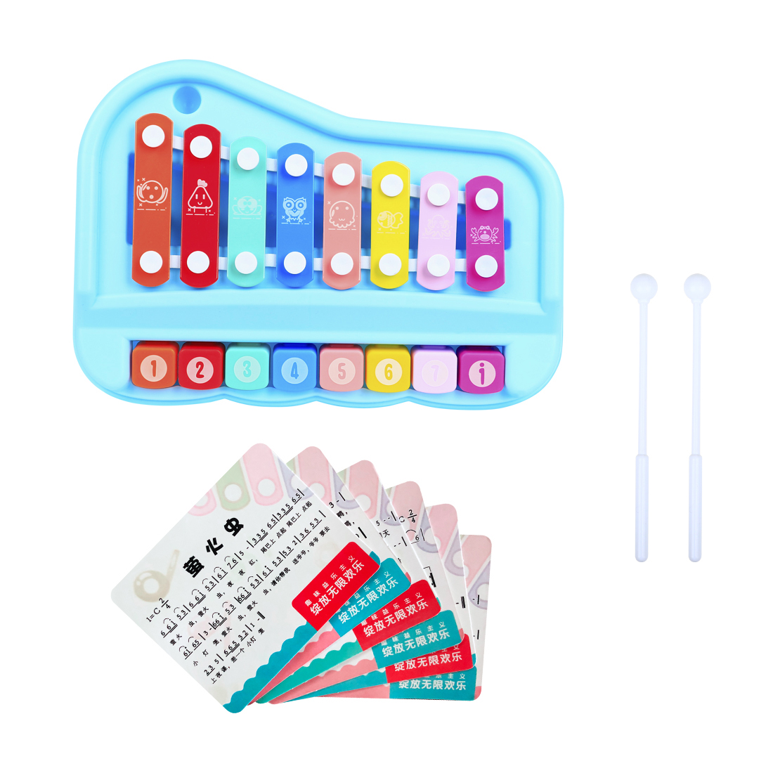SY-73 Kids Xylophone 8 Note Gl - đánh giá và giá Musical Instrument Glockenspiel