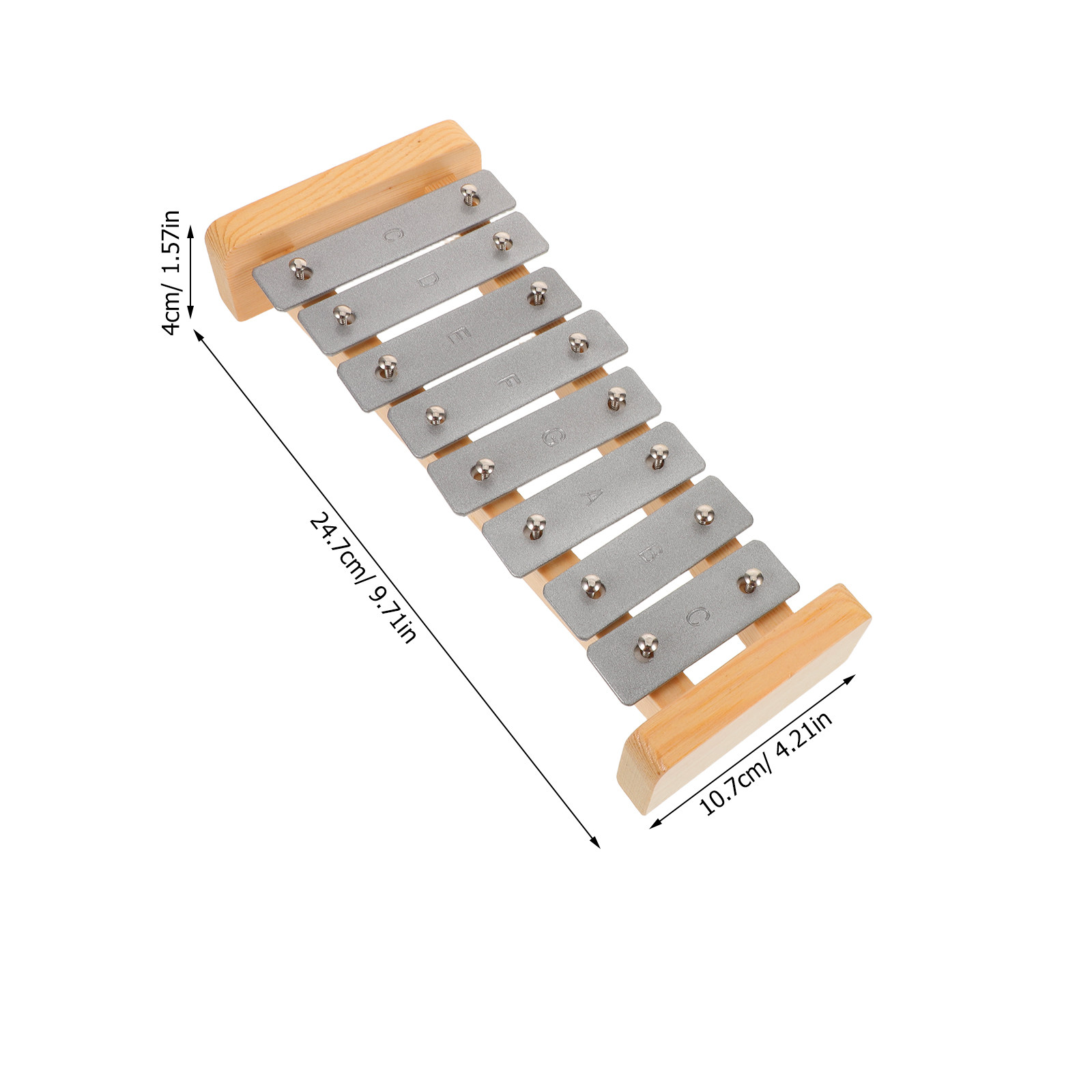 8-Note Aluminum Glockenspiel X - đánh giá và giá Musical Instrument Glockenspiel