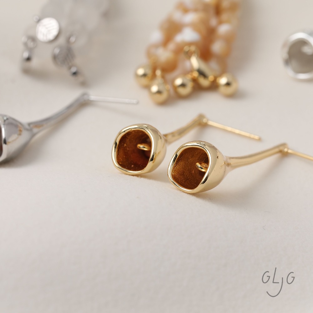 2PCS Dainty Horn Flower Ear St - đánh giá và giá Musical Instrument Jewelry