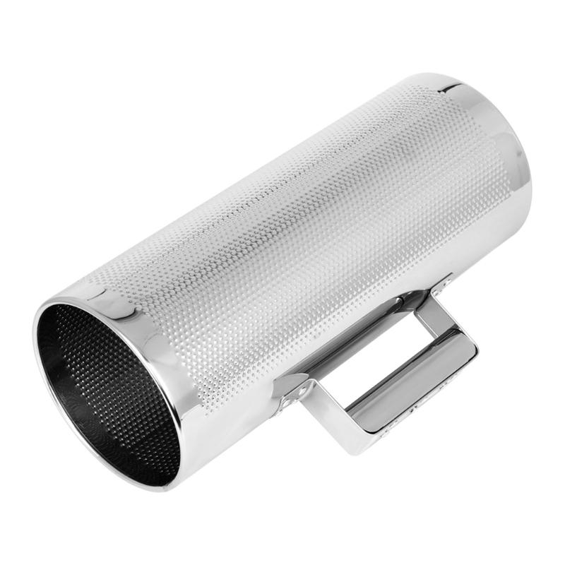 Nhạc cụ gõ Latin kim loại Guir - đánh giá và giá Guiro Scraper Instrument