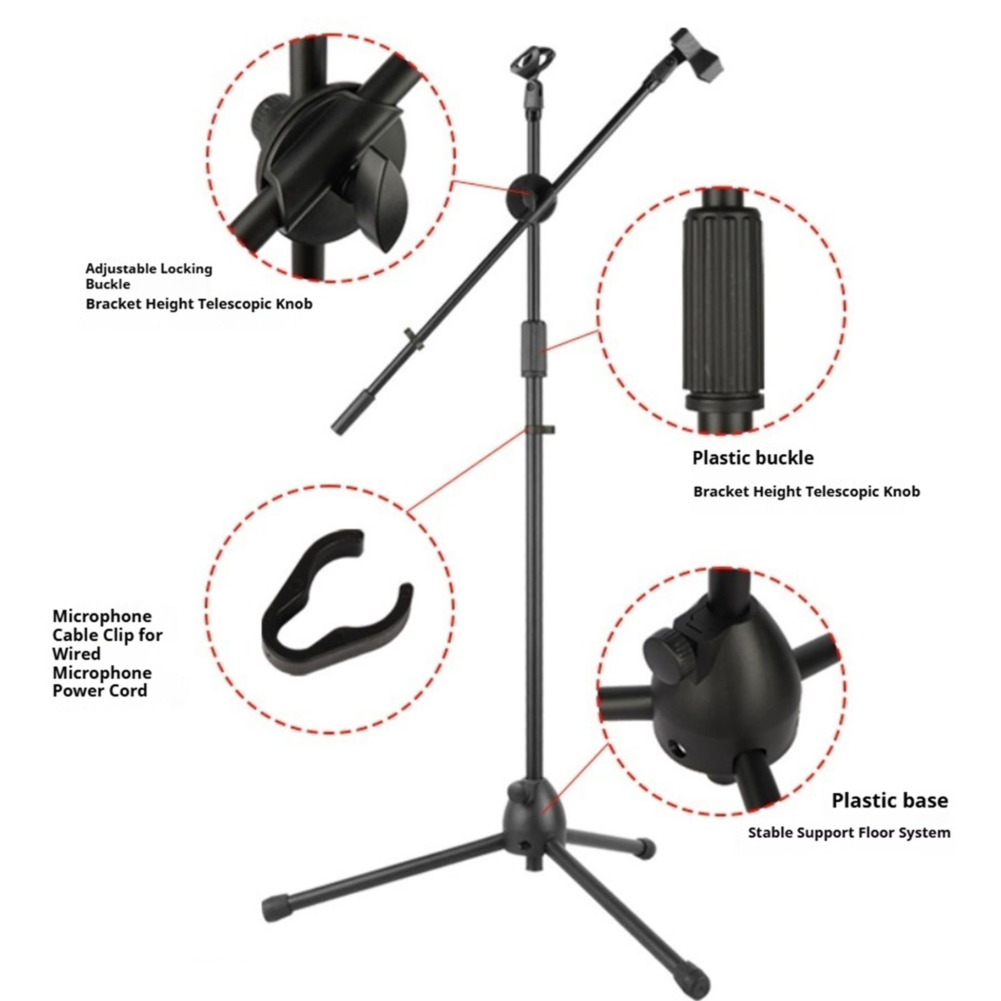 Performance Microphone Floor S - đánh giá và giá Musical Instrument You Shake