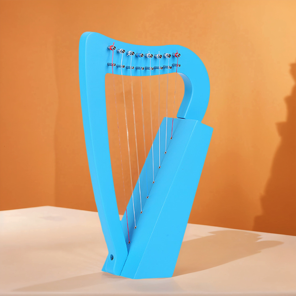 8 Strings Lyre Harp Solid Wood - đánh giá và giá Musical Instrument Lyre