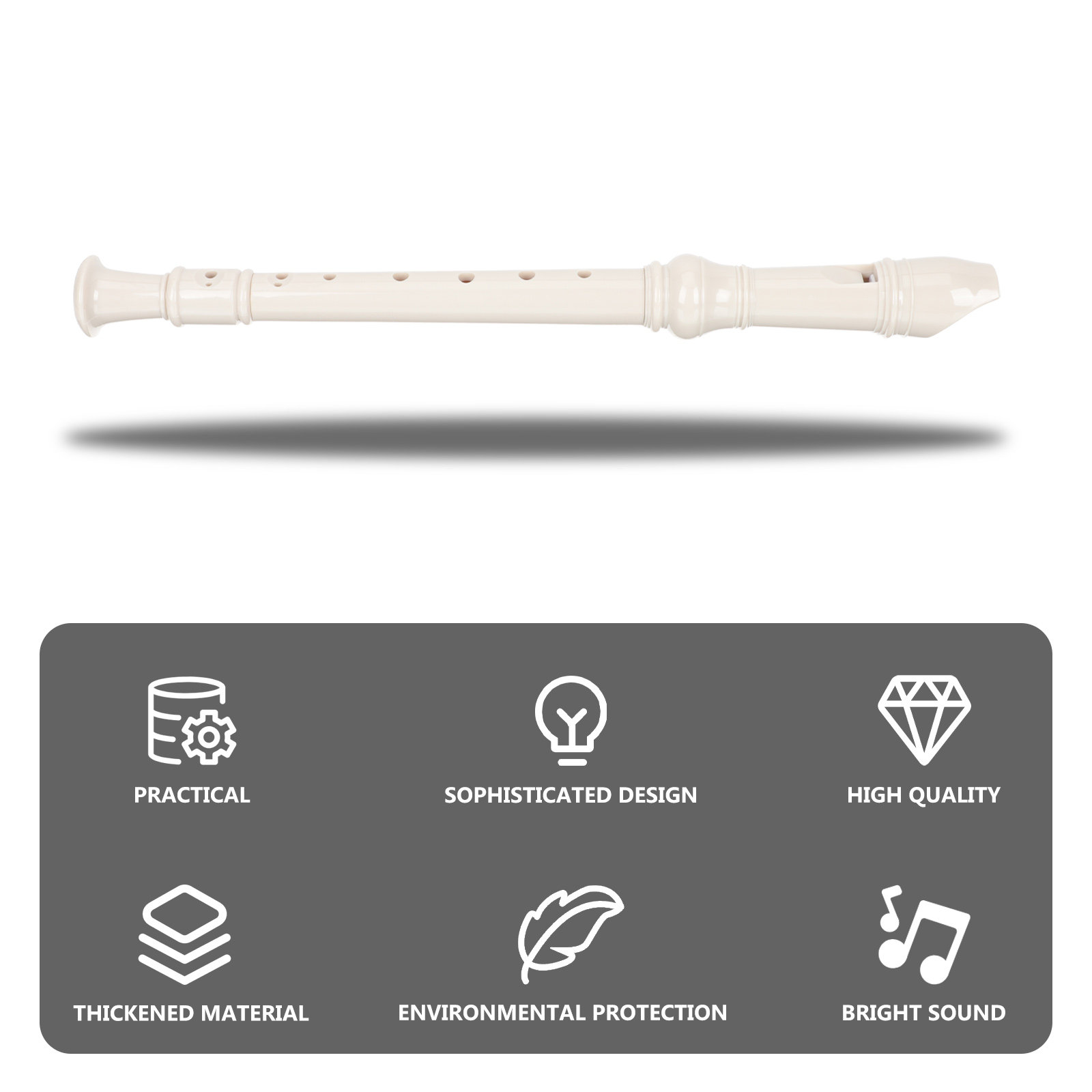 1Set Kids 8-Hole Soprano Recor - đánh giá và giá Soprano Recorder Plastic