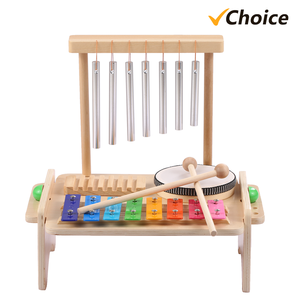 Wind Chime Combination Kids Dr - đánh giá và giá Guiro Scraper Instrument