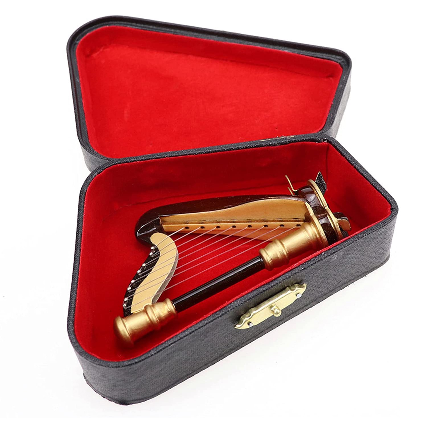B05C-Wooden Miniature Harp Wit - đánh giá và giá Musical Instrument Project