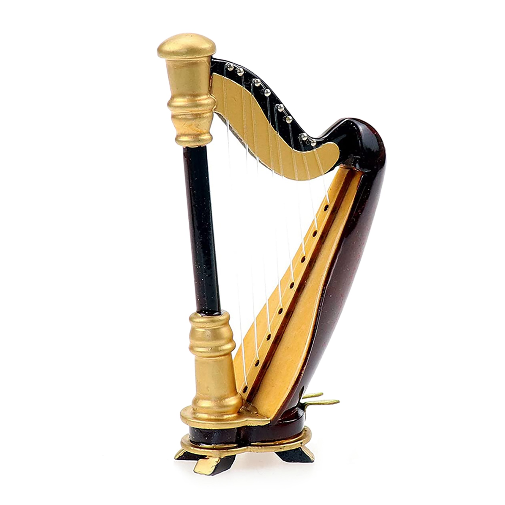 B05C-Wooden Miniature Harp Wit - đánh giá và giá Musical Instrument Project