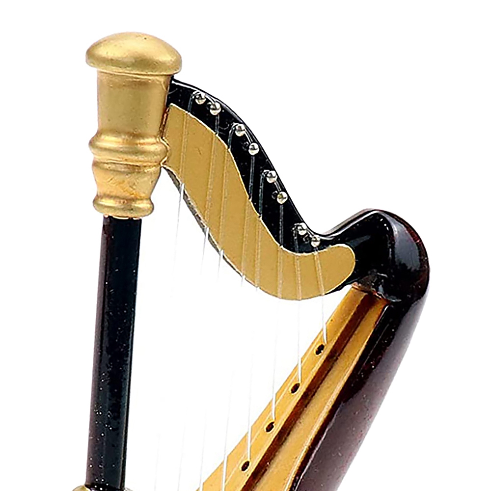 B05C-Wooden Miniature Harp Wit - đánh giá và giá Musical Instrument Project