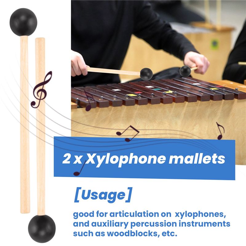 2Pcs Soft Rubber Head Sticks W - đánh giá và giá Musical Instrument Glockenspiel
