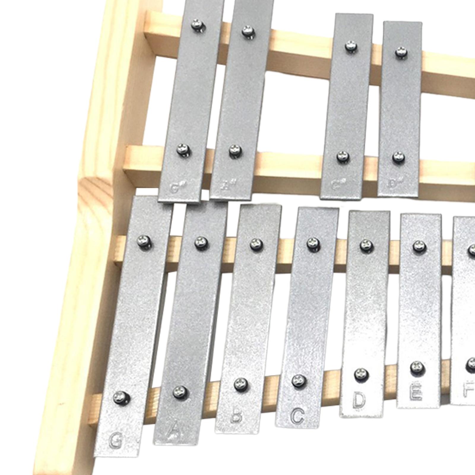 25 Notes Metal Keys Xylophone  - đánh giá và giá Musical Instrument Glockenspiel