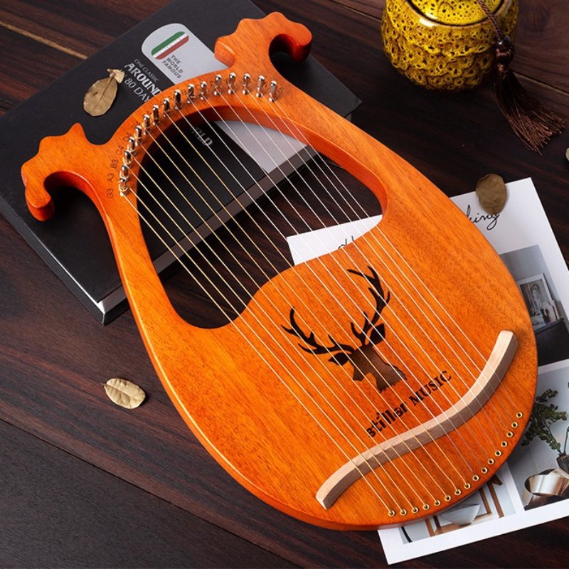Antlers 16-tone lyre 16-string - đánh giá và giá Musical Instrument Lyre