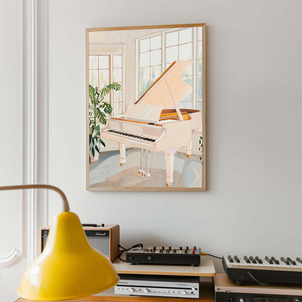 Retro Musical Art Poster Recor - đánh giá và giá Picture Of Musical Instrument