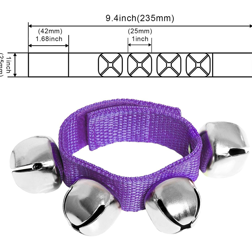 Jingle Bells Wrist Band Jingle - đánh giá và giá Musical Instrument You Shake