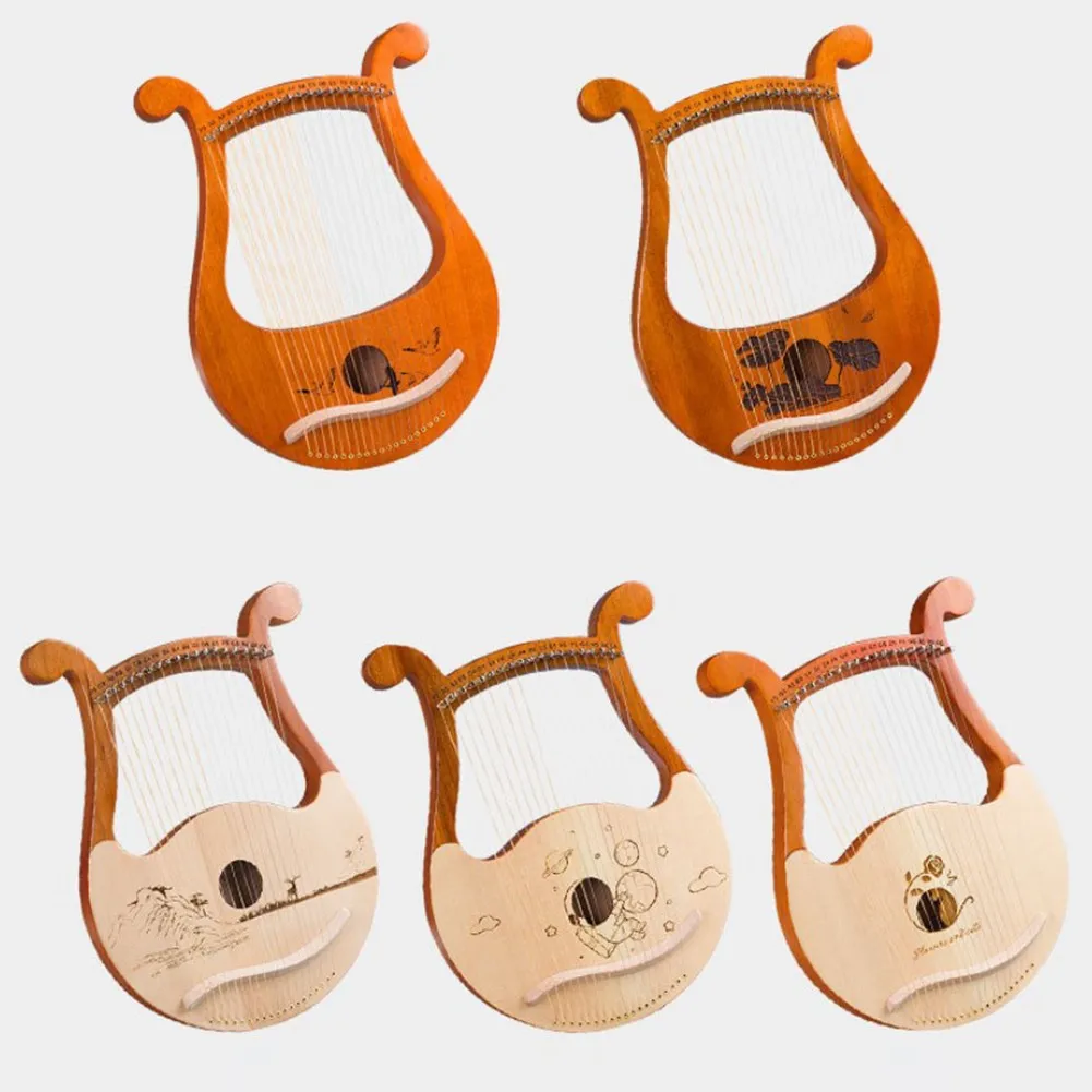 High Quality 19 String Lyre Ha - đánh giá và giá Musical Instrument Lyre