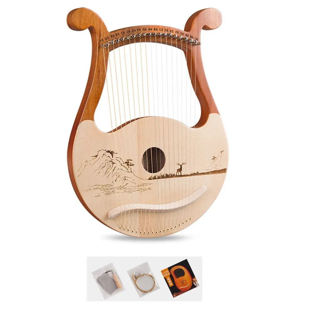 High Quality 19 String Lyre Ha - đánh giá và giá Musical Instrument Lyre