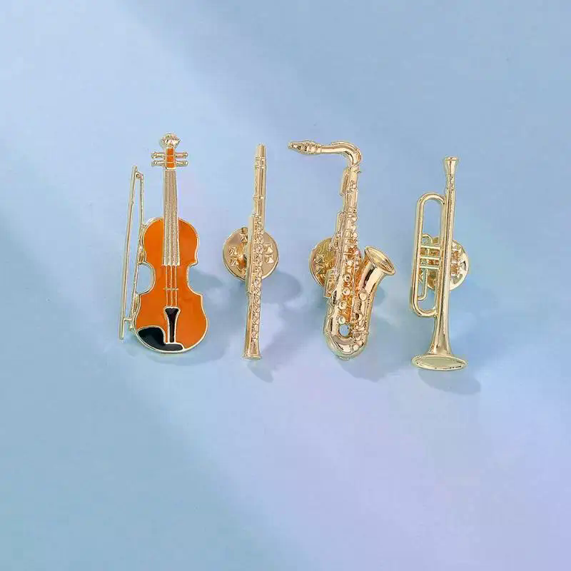 1Pcs Symphony Orchestra Badge  - đánh giá và giá Musical Instrument Veena